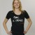 T-shirt med statement (dame)