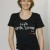 T-shirt med statement (dame)